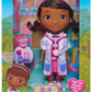 Doc McStuffins Toy Hospital Doc 8.5 Inch Articulated Doll with Doctor Accessories, Kids Toys for Ages 3 Up by Just Play