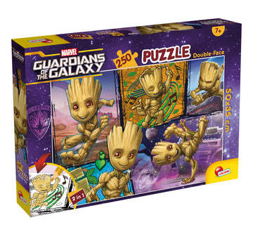 Lisciani Giochi - Marvel Puzzle DF Plus 250 Groot, 109623