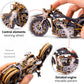 WOODEN.CITY Engineering DIY Wooden Model to Built - Model Car Kits - enhanced 3D Wooden Puzzles for mature-themeds - Detailed Model Kits for Enthusiasts and Collectors (Cruiser V-Twin 3D Motorcycle)