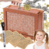 Palksky Money Saving Box, Wooden Cash Vault For Kids And Adults, Reusable Money Box With Countdown And Money Target, Challenges Cash Saving Box Storage Money With Counter, Best Gift For Boys, Girls