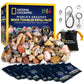 National Geographic Rock Tumbler Refill Kit - 5 Lb. Mix Of Rocks For Tumbling And Rough Gemstones - Rock Tumbler Supplies Include Rock Tumbler Grit And Polish Refill, And Unpolished Rocks