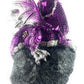 Aint It Nice Dragon Statue Medieval Baby Dragon With Crystal Egg Nest Decorative Figurine Geode Sparkling Crystal Cave Dragon Fi