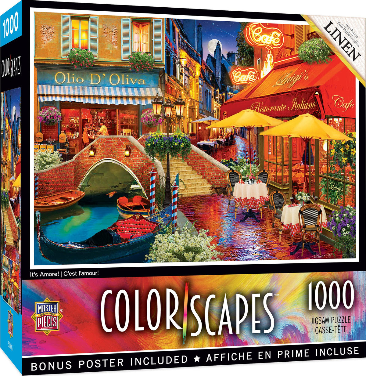 MasterPieces 1000 Piece Jigsaw Puzzle for Adults, Family, Or Youth - Parco Giochi Italiano - 19.25x26.75