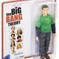 The Big Bang Theory Sheldon Green Lantern/Superman 8-Inch Figure - Green, One Size, Textile Material, Model 814826017797