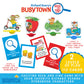 Briarpatch Busytown Seek and Find Game for Preschool, Cardboard, Multi, Model 06532