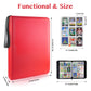 9-Pocket Tonespac 900 Cards Binder Compatible With Trading Cards, Portable Storage Case With Removable Sheets Trading Card Binde