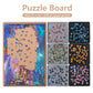 Lavievert Jigsaw Puzzle Board With 6 Sorting Trays, Lightweight Portable Felt Puzzle Mat Puzzle Storage Puzzle Saver For Up To 1