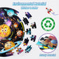 Synarry Solar System Floor Puzzles For Kids Ages 4-8, Large 70 Piece Jigsaw Puzzles For Kids Ages 4-6, Space Planet Astronaut Toys Gifts Puzzles For 3-5 5-7 8-10 Years Old Toddlers Boys Girls Children