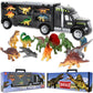Dinosaur Truck Carrier - Dinosaur Toys for Kids 3-5, Dinosaur Truck with 12 Dinosaur Action Figure Toys for Boys - Toy Dinosaurs