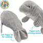 TigerHart 21 Inch Stuffed Animal Plush Manatee - Multicolor, Soft Polyester, Model 00760625606987