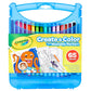 Crayola Super Tips Coloring Art Case With Coloring Pages, Kids Gift, 65+ Pieces, Packaging May Vary