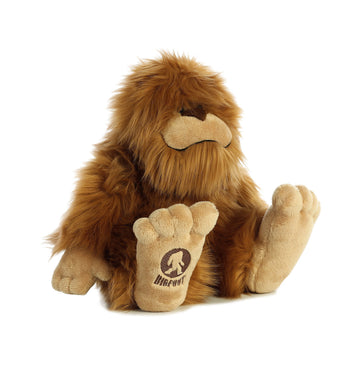 Aurora® Big Foot Stuffed Animal - Brown 12.5" Polyester Mythical Companion - Model 03423