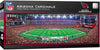 Masterpieces Nfl Arizona Cardinals Stadium Panoramic Jigsaw Puzzle, 1000 Pieces, Team Color