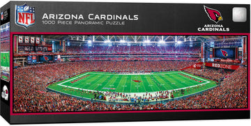Masterpieces Nfl Arizona Cardinals Stadium Panoramic Jigsaw Puzzle, 1000 Pieces, Team Color