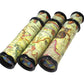 Spadorive 3 Pack Magic Kaleidoscope Toy For Kids Adults 3D Mirror Lens Kaleidoscope Party Favors Stretchable Long Classic Kaleidoscope Toy Educational Science Developmental Toy (Orange)