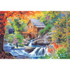 RoseArt 2000 Piece Jigsaw Puzzle - Abraham Hunter Spring Mill - Multi-colored, Paper, Model 6440ZZB