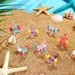 Ferraycle 56 Pcs Luminous Mini Resin Axolotl Charm Axolotl Tiny Animal Figurine Axolotl Charm Tiny Resin Animals for DIY Landsca