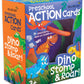 Mollybee Kids Dino Stomp And Roar, Toddler And Preschool Dinosaur Activity Cards, Gifts For 3, 4 Year Olds, Toddler Activities