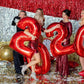 40 Inch Red 20 Number Balloons Giant 20 Balloons Red Birthday 20 Balloons 20Th Birthday Anniversary Party Decorations Supplies