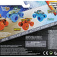 Monster Jam 1:64 Scale Double Pack - Horse Power & Aqua Stallion Trucks, Orange & Blue, 4 inches, Metal, Model 20138200