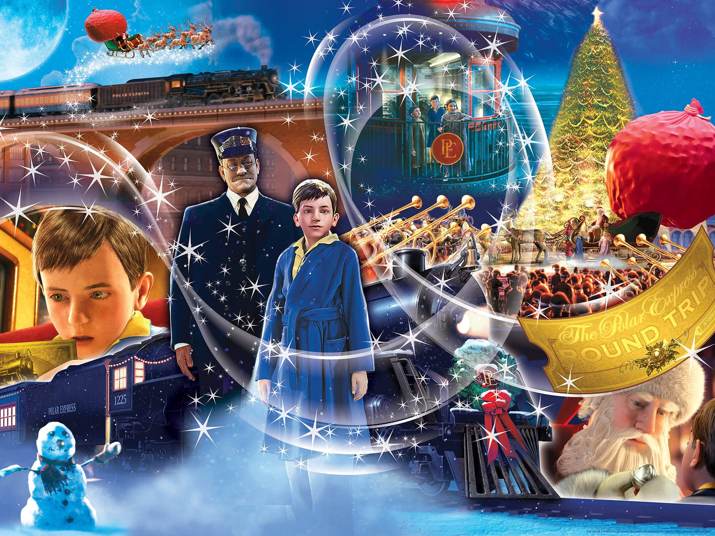 Masterpieces 500 Piece Christmas Jigsaw Puzzle - The Polar Express - 15''X21''