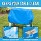 GoSports Universal Kids Water Table Cover - Anti-UV, Waterproof - Fits up to 41 x 25 x 34 Inches - Cover ONLY - Blue