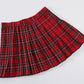 Beautifulfashionlife Women`S School Scottish Tartan High Waist Short Skirts (4Xl,Red Grey Brown)