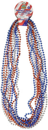 U.S. Toy Red, White, & Blue Metallic Necklaces
