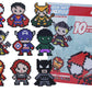 Kids Crafts Gem Art Hero Sticker Kit - Diamond Painting by Numbers with Rhinestones Fun & Easy - includes 9 Super Hero Stickers 