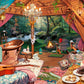 Ravensburger 500-Piece Cozy Glamping Puzzle | Large Format | Vibrant Cardboard | Multi-Color | Model 12000825