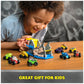Monster Jam Mini Jams, Earthshaker Boneyard Blaster Mega Frenzy Playset With 10 Mini Trucks, Kids Toys For Ages 3 And Up
