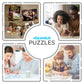 Aquarius Set Of 3 Friends Puzzles (Three 500 Piece Jigsaw Puzzles) - Glare Free - Precision Fit - Officially Licensed Friends Merchandise & Collectibles - 14X19 Inches