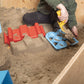 Snow Toy Trowel V-Shape - Kids Beach Sand Fun Toy Yellow Trowel, Sturdy And Well Designed. By Superio
