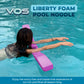 VOS Liberty Foam Pool Wavy Noodle  enhanced & Big  Super Soft Pool Noodle for Swimming and Floating  Pool Floats  Lake Floats for mature-themeds  Single Pack (Lavender Secret)