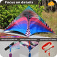 Orgcldkt Rainbow Cruiser Delta Kite-Violet Votex, Kites For Adults,Kites For Kids, Ages 8-12,Ages 4-8,Ages 3-5,Easy To Fly,Beach