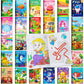 Benlouis 24Pack Mini Coloring Books Party Favors Bulk For Kids Ages 2-4-8-12 Classroom School Prize Small Activity Books For Bir