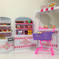 Gloria Dollhouse Furniture - Supermarket Shopping Cart Veggie Playset