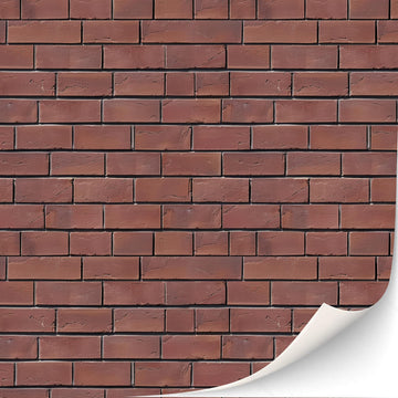 3 Sheets Self-Adhesive Wall Cladding For Dollhouse 1:12 Scale (Townhouse Style)