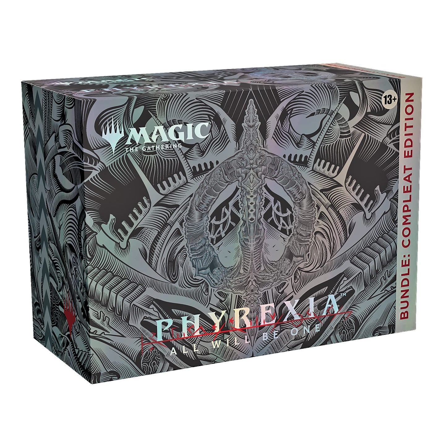 Magic: The Gathering Phyrexia: All Will Be One Bundle - 1 Compleat Edition Booster  12 Set Boosters  limited availability Accessories