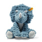 Steiff Dixi Triceratops Dinosaur Plush Stuffed Animal Toy Friend, Blue, 11