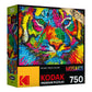 Roseart - Kodak Premium Mosaics - Rainbow Tiger - 750 Piece Jigsaw Puzzle For Adults