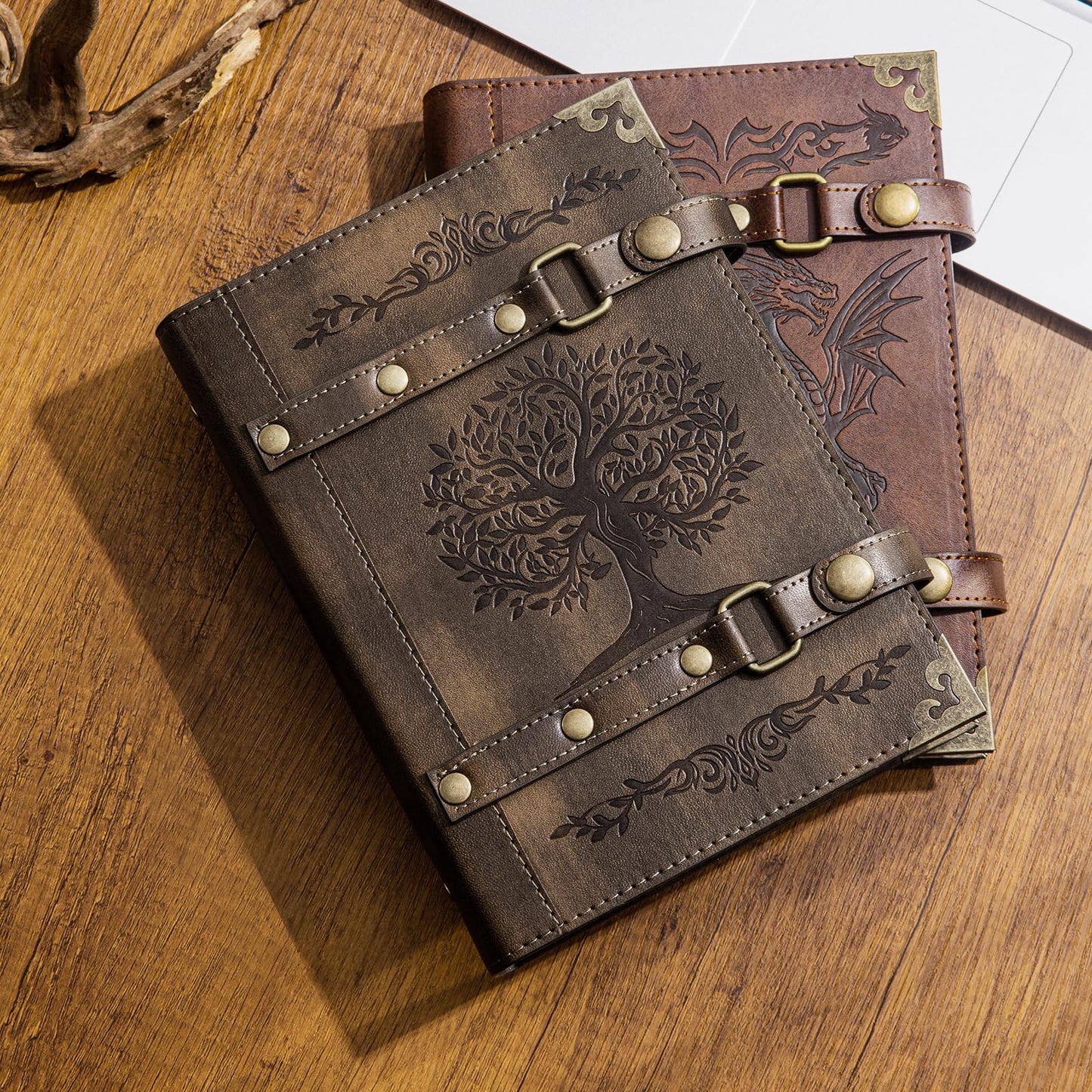 DDFE 4 Pocket Card Binder enhanced Trading Card Binder 240 Double Sided Pocket Portable Card Collection Binder Collector Card Album Card Folder For MTG TCG Sports Cards Game Cards(x2-Dragon-Red)