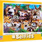 Masterpieces 200 Piece Jigsaw Puzzle For Kids - #Selfies Woodland Wackiness - 14'X19'