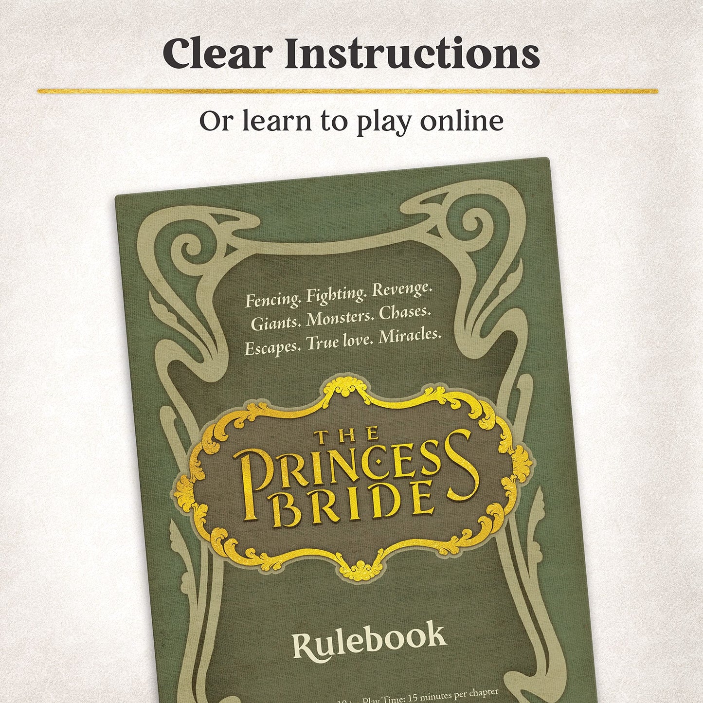 Ravensburger Princess Bride Adventure Book Game | Interactive Gameplay for Ages 10+ | Multicolor | Model 60001907