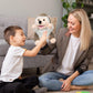 Easfan Hedgehog Hand Puppet With Movable Mouth Interactive Storytelling Cute Soft Plush Toy Creativity And Imagination Easter Ch