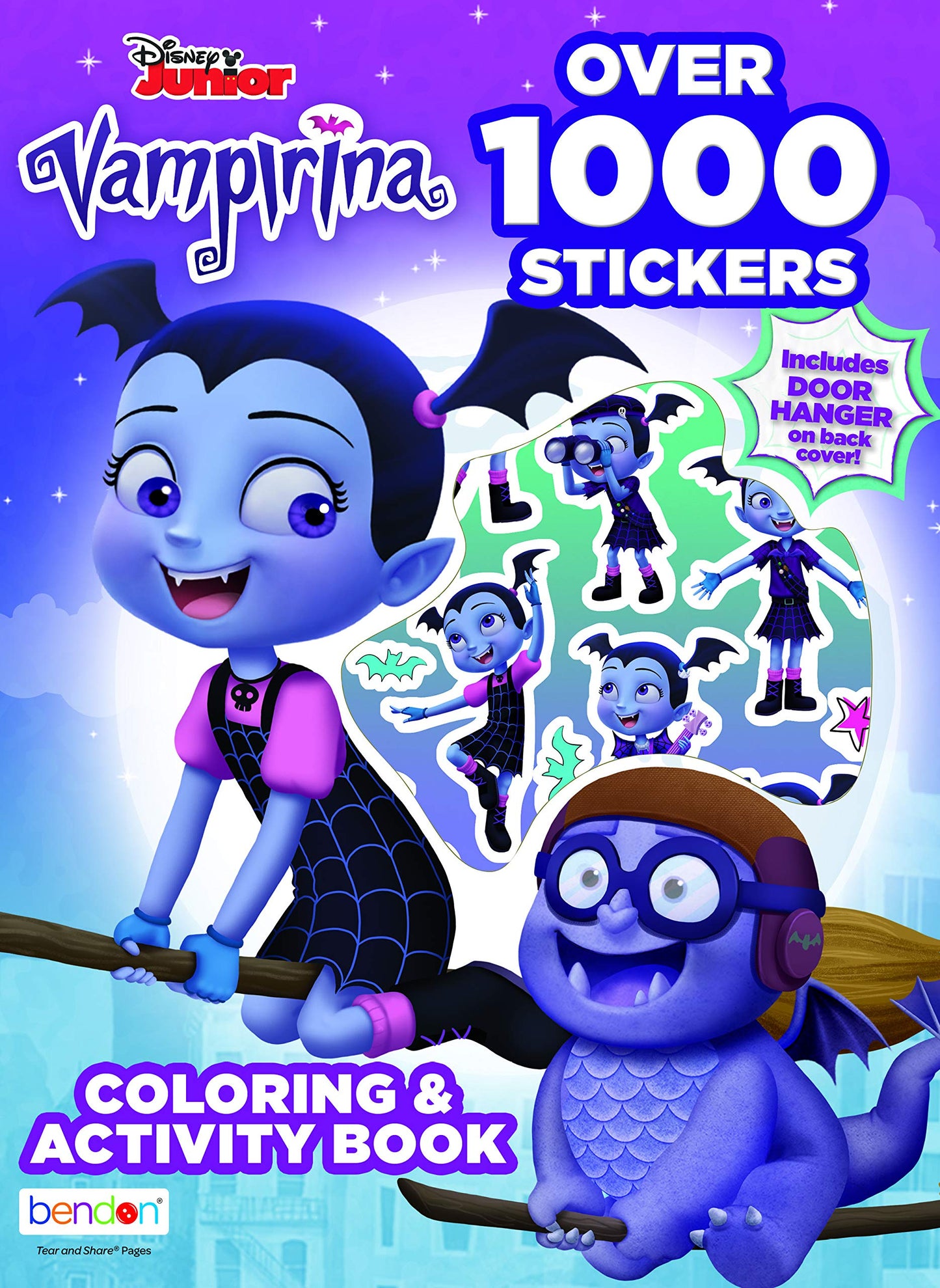Coloring & Activity Book with Over 1000 Stickers