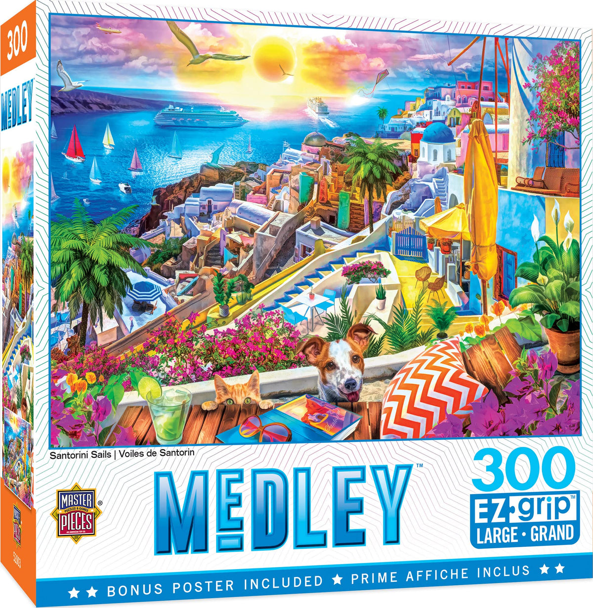 Santorini Sails 300pc