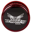 Dragonfly Yo-Yo -Red With Black Cap