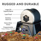 National Geographic Rock Tumbler Kit – Extra Large 2 Lb Barrel, 3-Speed Motor & 9-Day Timer – Geology DIY STEM Kit for Adults