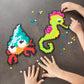 Fat Brain Toys Jixelz - 700 Pc Set - Sea Friends - Picture-Building Kit, Ages 6+
